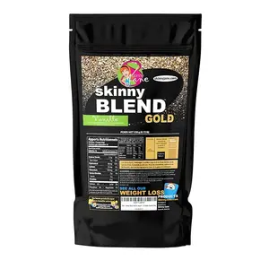 Skinny Jane Skinny Blend Gold | Delicious Protein Shake Supplement | Curb Appetite, Boost Energy, Fitness, Recovery, Low Carbs (15 Servings) winter mint