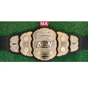 AEW World Champion Belt All Elite Wrestling Double layer Replica Belt 4mm Zinc