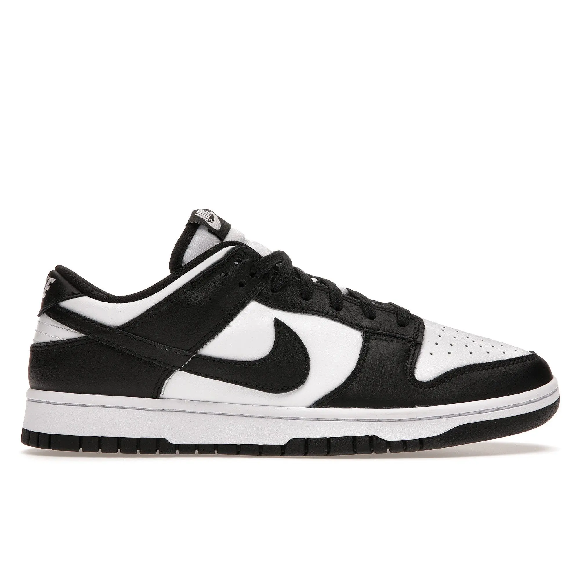 Nike Dunk Low Panda Black White Mens 2021 Sneakers DD1391-100 Low Top Retro Casual Lifestyle Shoes