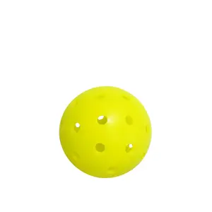Professional Pickleball 3-Pack&40-hole PE Rotomolded Pickleball For Indoor And Outdoor Match Ball  Pro-Grade Outdoor Balls 40-Hole Design Durable LDPE Construction High-Visibility Yellow for Indoor/Outdoor Versatility