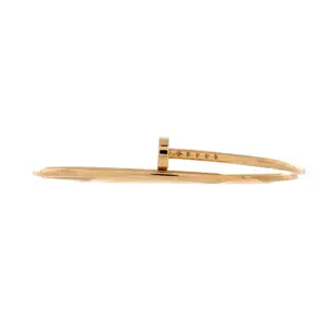Pre-owned Cartier Juste un Clou Bracelet 18K Yellow Gold Small by Rebag