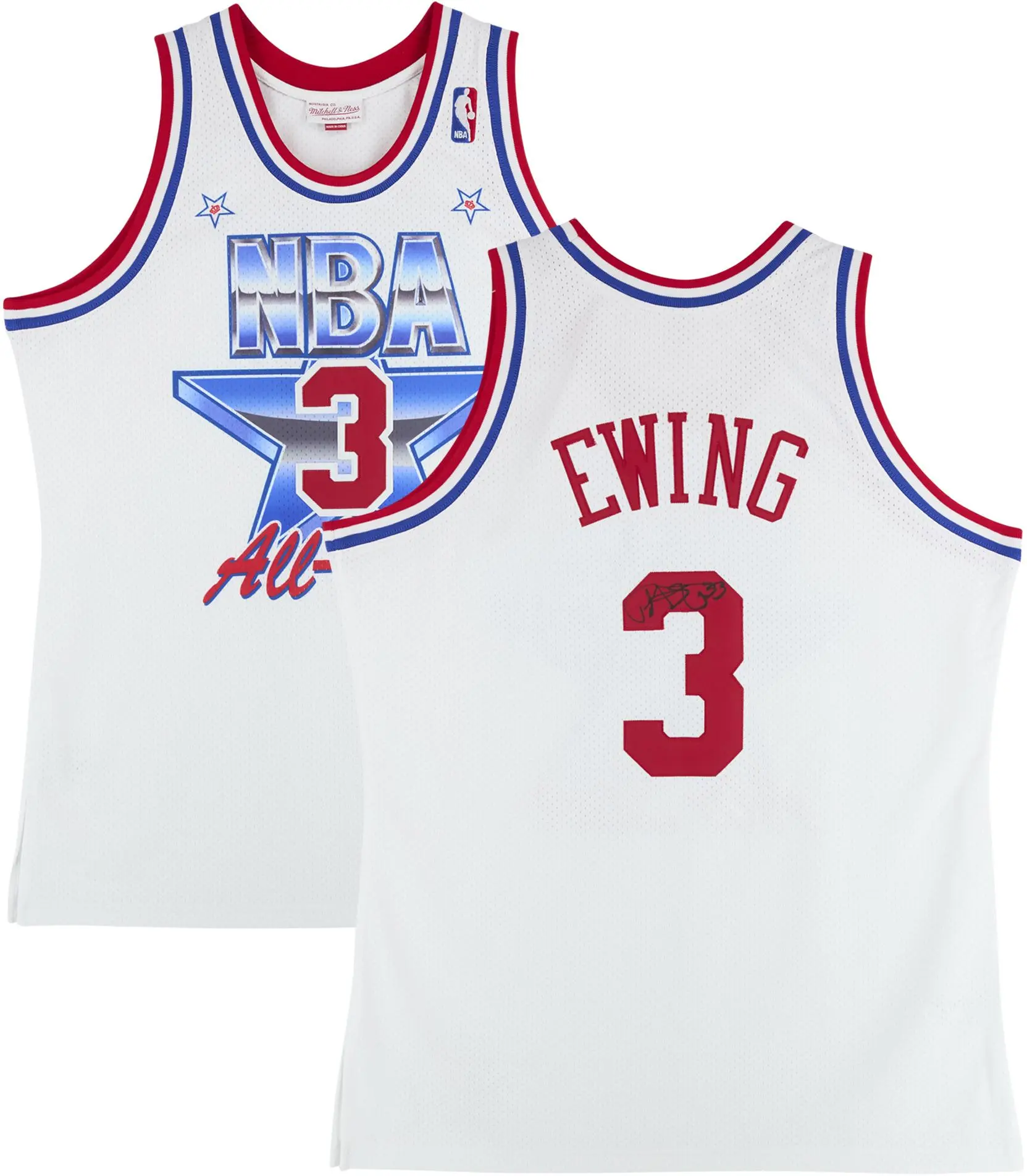 Patrick Ewing New York Knicks Autographed Mitchell & Ness 1991 All-Star Game Authentic Jersey - Fanatics Authentic Certified