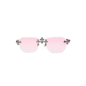 Neka Pink/Silver Sunglasses