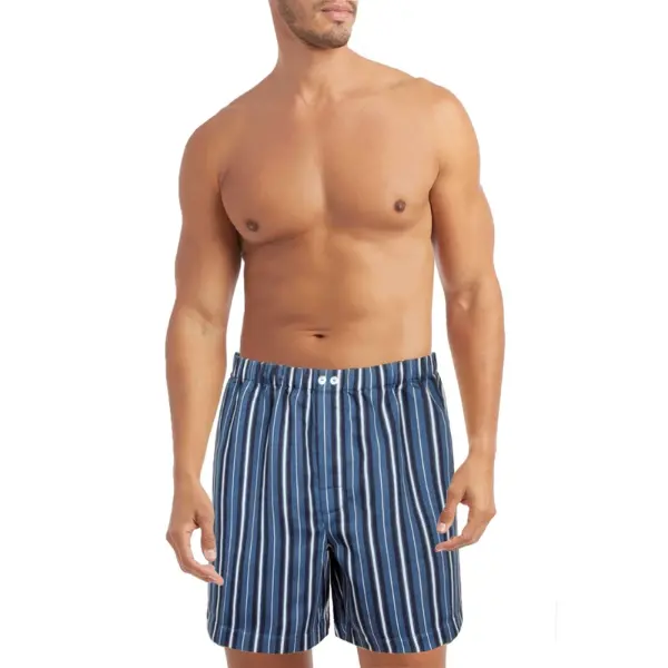 Sateen Linen Cotton Boxers, Encanto by Armani International - Crafted in Europe