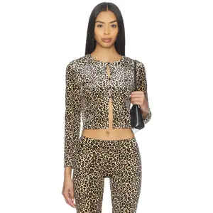 Only Hearts Classic Cardigan in Leopard