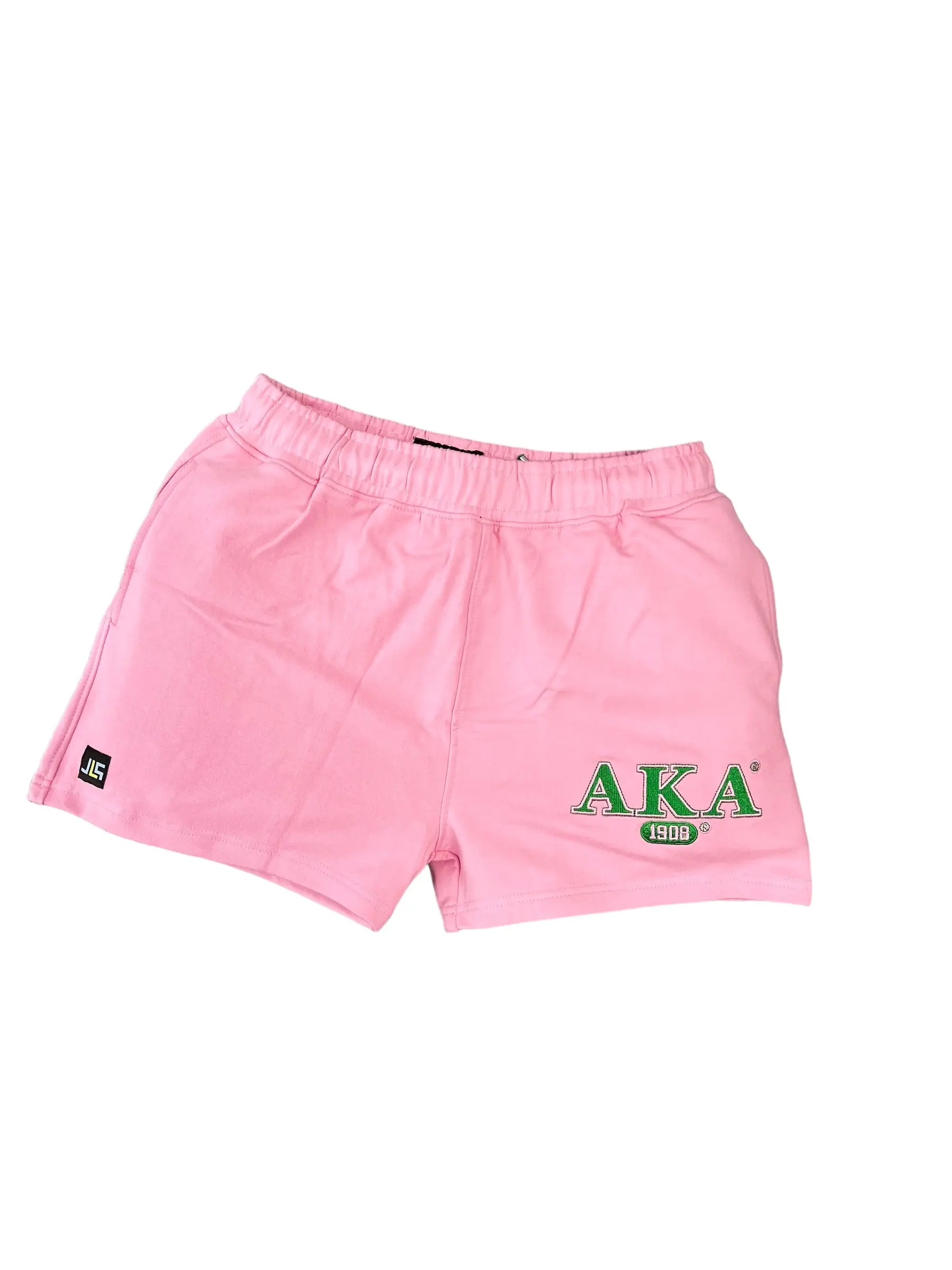 AKA 1908 Pink Legacy Shorts for Men - Pink Tropical Style, Comfortable Fit, Ideal for Outdoor Activities