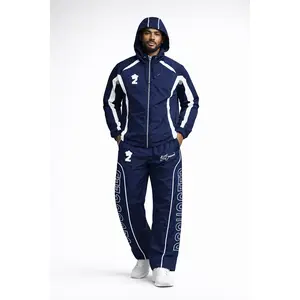 Believe2Succeed Performance Tracksuit – NAVY BLUE (PRE-ORDER)