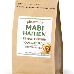 Pielarmina Mabi Haitien en Poudre Maubi Powder Tea 100% Natural Caffeine Free 8 Oz 226g