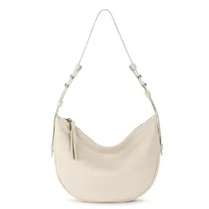 Tess Shoulder Bag - Leather - Stone