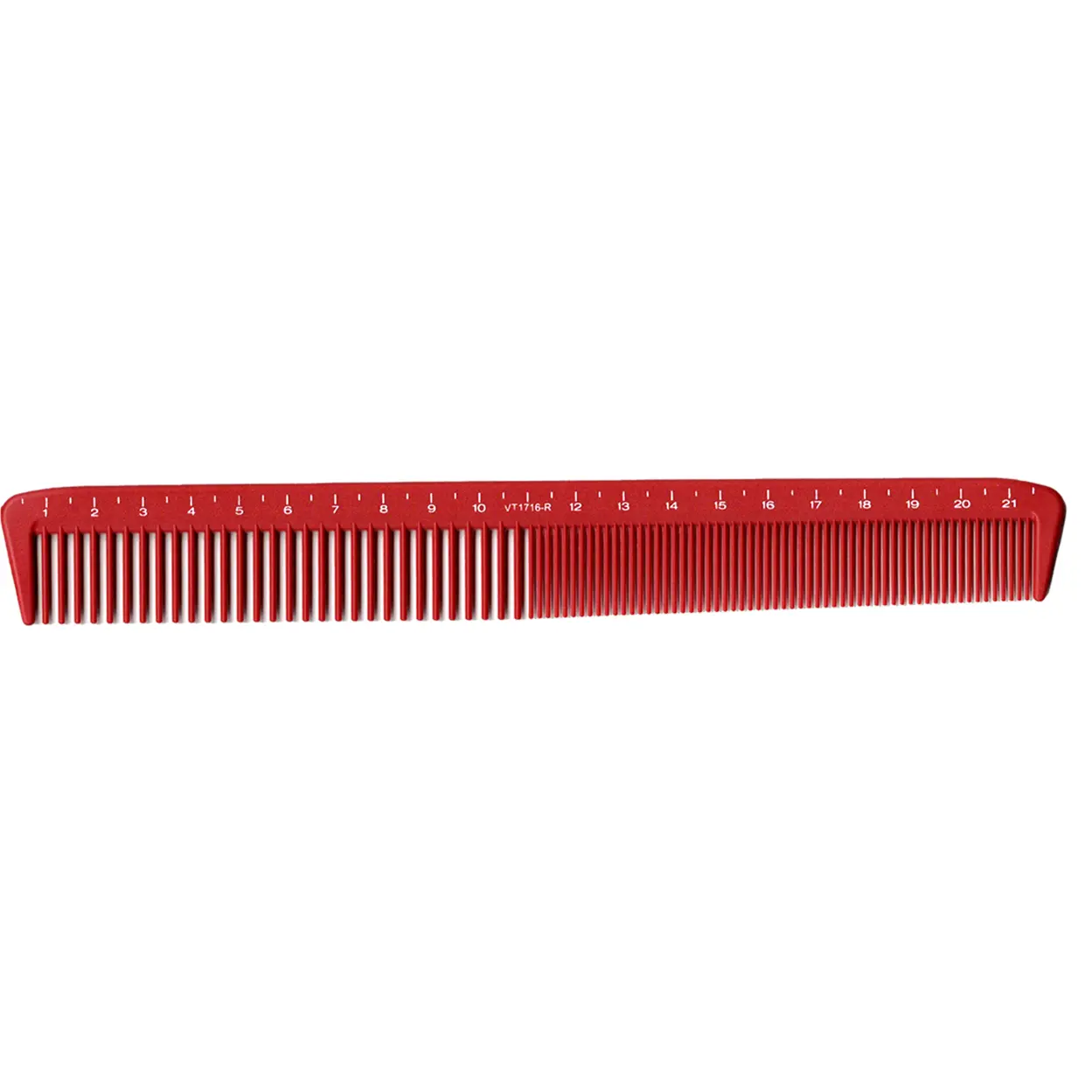 Vincent Ceramic Cutting Comb 8 1/2" Red #VT1716R