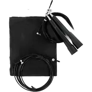 - Blazing Fast Double Unders - Latest Technology Adjustable Cable Jumping Rope for WODs, MMA, Martial Arts, Box