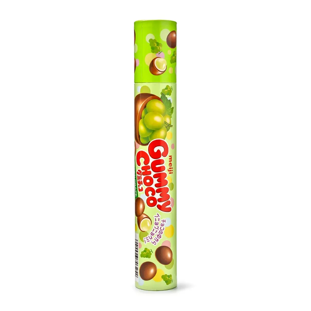 Meiji Gummy Choco Green Grape Flavor 2.85 oz