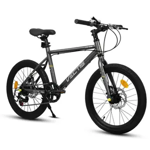 Kids Bike for 6-12 Years Old, 20 Inch Children's Bicycle for Boys Girls, 7-Speed Steel Frame, , Dual Disc Brakes, 20x1.75 Inch Tires Road Bike, 4 Color Options