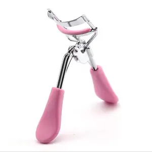 Pink Metal Eyelash Curler - Cute Metal Design for Curling Eyelashes - Ideal for Beauty Tasks - Versatile for Mother's Day and Easter Gifts