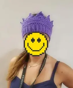 Crochet Crown Ear Warmer | Handmade Hat