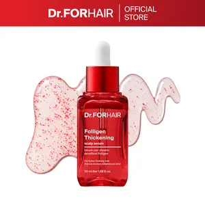 [Dr.FORHAIR Official] Folligen Thickening Scalp Serum 1.69 oz (50ml) | Fast-Absorbing Leave-in Formula | For Fuller & Denser Looking Hair | Invigorating Root & Hair Care