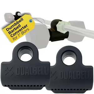 Dualbell Pair- Dumbbell to Barbell Connector