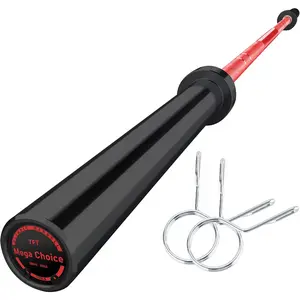 7FT/4 ft Home Gym Barbell Bar – 700LB/1500LB/500LB Capacity, Anti-Slip Knurling, Solid Steel, for Weightlifting, Strength Training