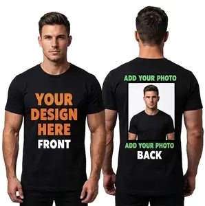 [Customized]Double-Sided Say Goodbye to Matching Outfits! DIY Custom T-Shirts 👕Print Your Own Designs on Both the Front and Back. The Ultimate Creative Gift Idea for Couples and Besties!Unique Gift Idea for Men & WomenDIYestado merch tees target bacon