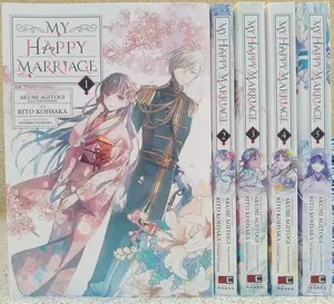 My Happy Marriage Manga Vol. 1-5 Set English