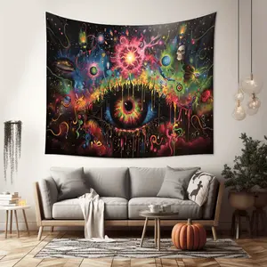 Fashion Art Tapestry Modern Design Backdrop Contemporary Style Wall Hanging Photography Background Aesthetic Decor for Living Room Bedroom Indoor Outdoor Home Decoration