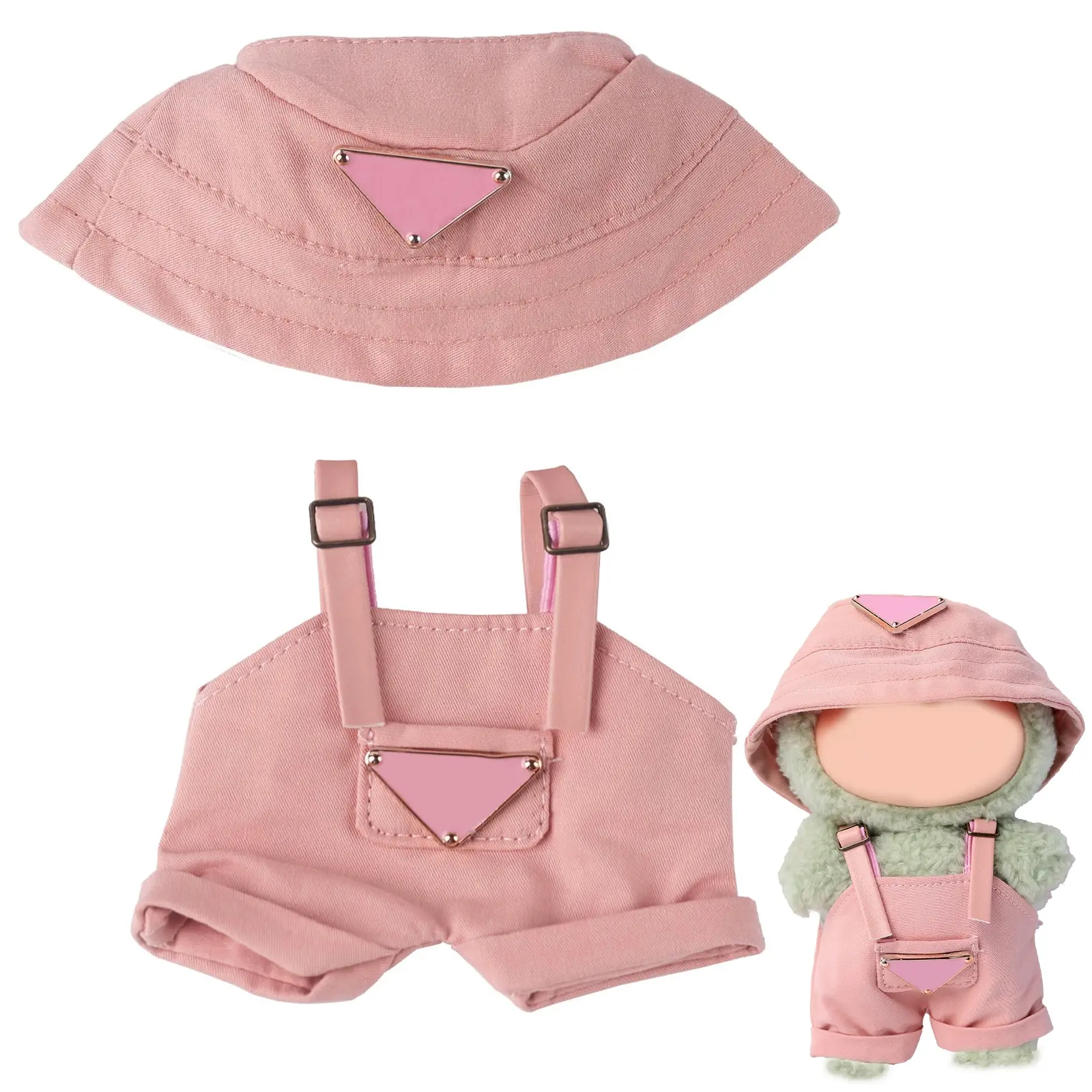 Pink overalls (NO Doll)