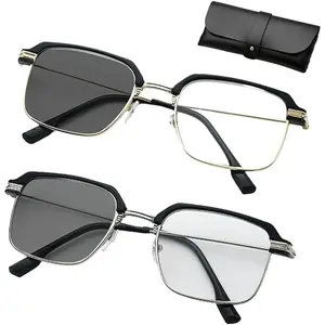 Smart Zoom Reading Glasses Distance&near Progressive Multi-focus for Women Men, Auto Focus Glasses Self Adjusting