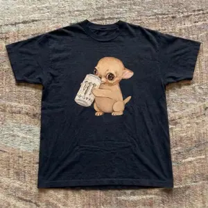 Gildan Men's and Women's T-shirt, Meme Chihuahua Soda Cute Animal Graphic tee, Animal tee, Y2k Unisex Graphic Tees Gothic Grunge Emo Scene Amity Affliction Style Clothes Menswear Womenswear Streetwear