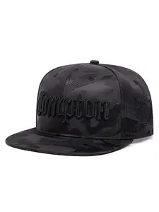 2026 New Personalized Fashion Flat Edge Hat Camouflage Compton Embroidered Printed Skateboarding Hat Street Creative Hip Hop Hat Daily Commuter Decorative Hat Outdoor Sports Sunshade Hat Male Female Same Style Casual Baseball Hat