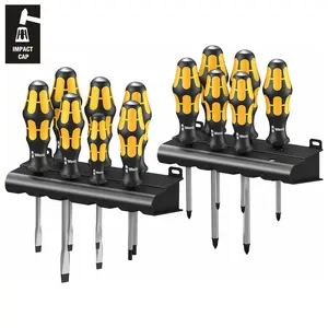 Wera Chiseldriver Screwdriver Set with Racks (15-Piece)