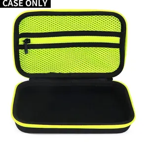 Men's Grooming Electric Shaver Storage Box Protection Case Pouch, Compatible with Oneblade Qp2520-Qp2834, Durable Lightweight Portable Travel Daily Design, Men's Gift