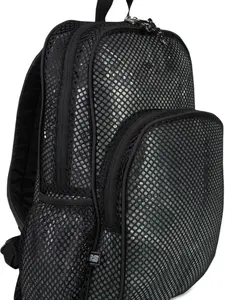 Eastsport  Mesh Backpack, Fits Devices Up to 17", Polyester, 12 x 17.5 x 5.5, Black