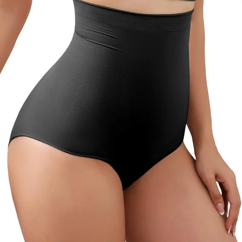 Mobeso Women's High Waist adaptation shapewear  panties for Body Shaper - Butt Lifter Seamless Tummy Control Panties Underwear Womenswear Minimalist christmas gift ideas Black
