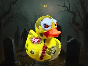 The Quack of the Dead: Zombie Ducky Jeep Dashboard Buddy