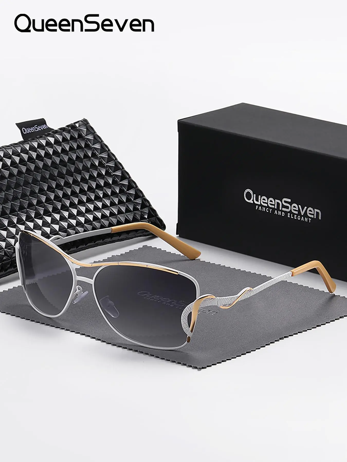 1 Pair Queenseven Unisex Frog Sunglasses Full Frame, Petite Frame Shape, Uv400