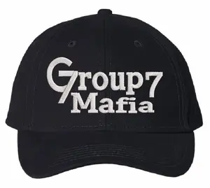 Group 7 MAFIA Viral Trending Embroidered Group 7 Adjustable Hat Sophia James G7 Design Christian Snapback Fits 7-7 3/4" Lightweight Machine Washable