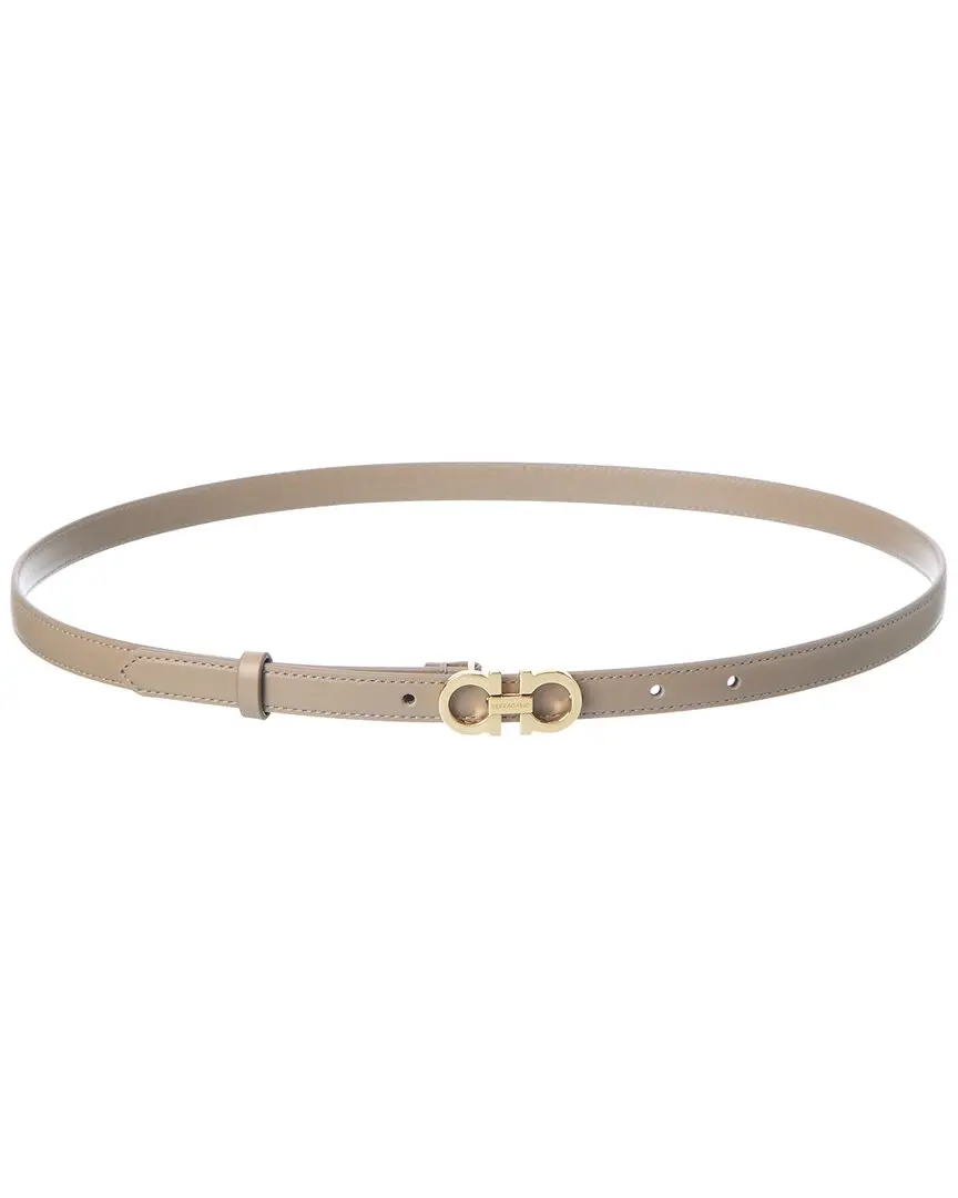 Ferragamo Gancini Leather Belt Ferragamo Gancini Leather Belt