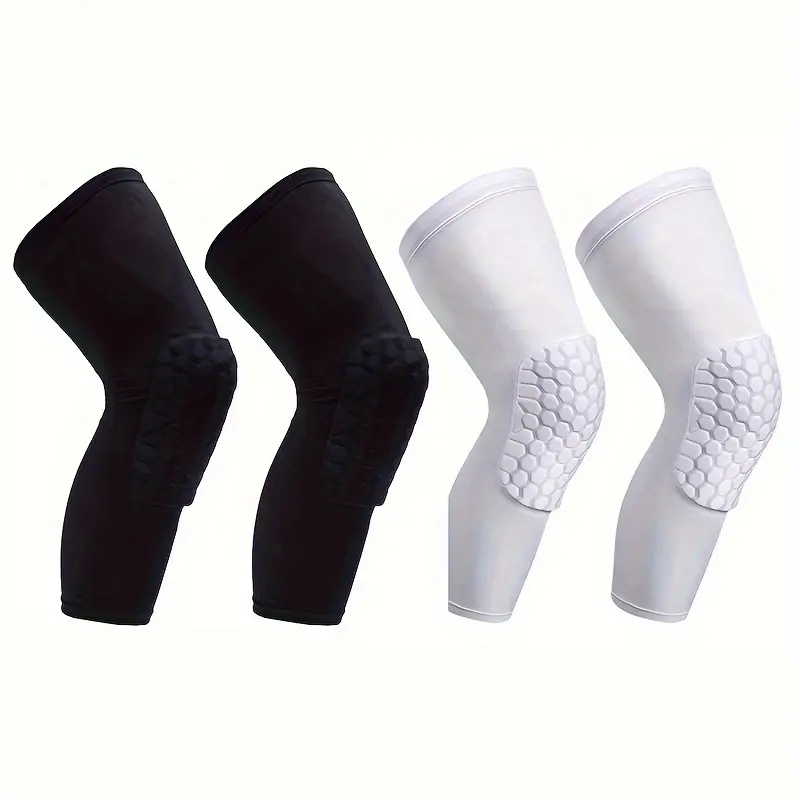 Honeycomb Anti-Collision Knee Pads Compression Knee Pads Protection Set for Basketball, Football Volleyball Gear Patella Belt Sports Knee Pads Sports Knee Sleeve Knee Saver Knee Booster Knee Supporter Knee Wrap Knee Strap Knee Wrap