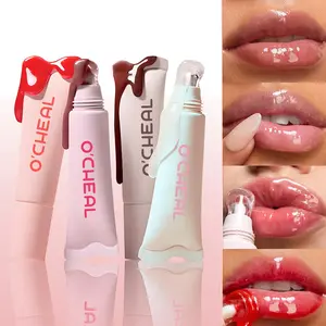 Liquid Lip Gloss Moisturizing Lip Oil, Non-Sticky Fade-Resistant Formula, Smooth Application, Rich Color, Lightweight, Suitable for All Skin Types