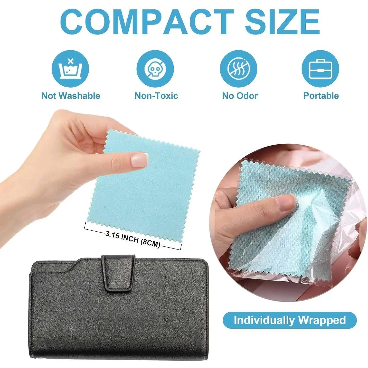 SEVENWELL 50pcs Jewelry Cleaning Cloth Pink Polishing Cloth for Sterling Silver Gold Platinum Small Polish Cloth 8x8cm SEVENWELL 50pcs Jewelry Cleaning Cloth Pink Polishing Cloth for Sterling Silver Gold Platinum Small Polish Cloth 8x8cm