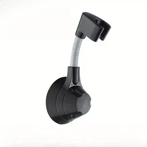 Shower head bracket - Elastic shower head bracket - Adjustable vacuum suction type shower head wall-mounted bracket - Suitable for handheld shower head