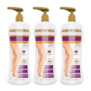 Goicoechea Skin Firming Body Lotion, 3 Pack, Collagen Elastin Cream for Women, Skin appearance even in varicose veins areas, Skin Tightening ,Firming Body Lotion with Red Fruit Extracts, 24H Hydration 13.5 oz