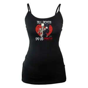 Elvira Viva Til Death Long Cami Top