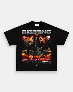 Big B@ng Tee T-shirt Vintage Rap Hip Hop Music Unisex T-shirt Creewneeck Madee Using 100% Us Cotton & Printeed In Thee Usa