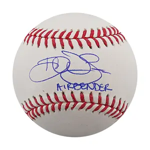 Devin Williams New York Yankees Autographed Signed Airbender OMLB Ball (CX Auth)