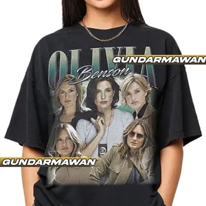 Limited Olivia Benson Vintage T-Shirt, Gift For Woman and Man Unisex T-Shirt | Timnas