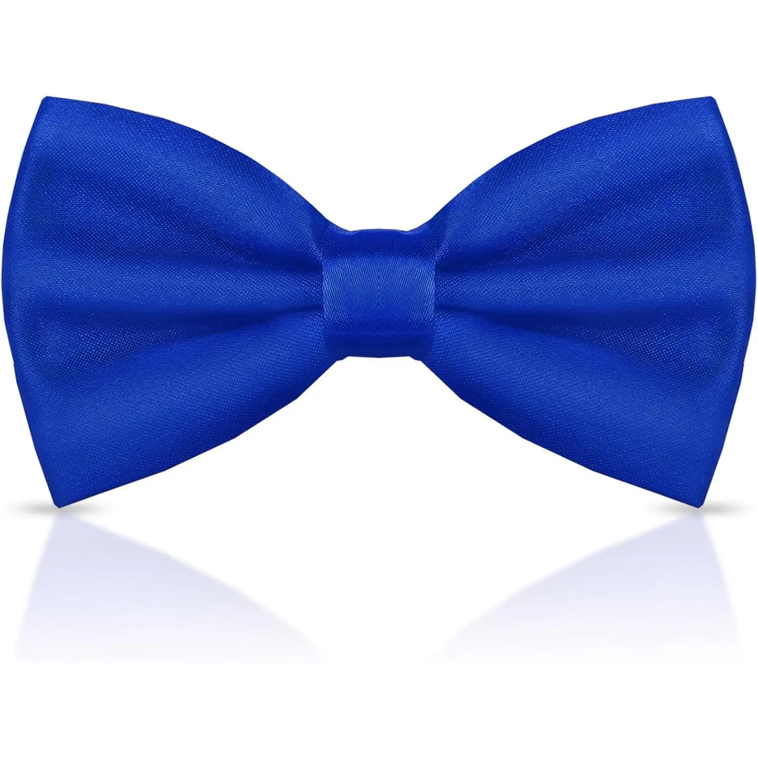 Men's Bow Ties Solid Color Pre-Tied Bow Tie Satin Formal Tuxedo Bowtie Adjustable Neck Bowtie for Men Wedding