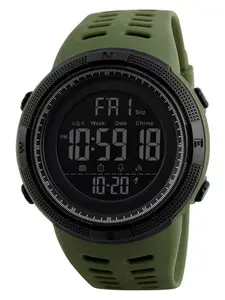 New Fashion Men's Electronic Watch, Large Screen Sports Multifunctional Wristwatch, Cold Light Student Watch, Trendy Influencer Style, Casual Trendy Wristwatch, Modern Trendy Watch, Modern Fashionable Wristwatch