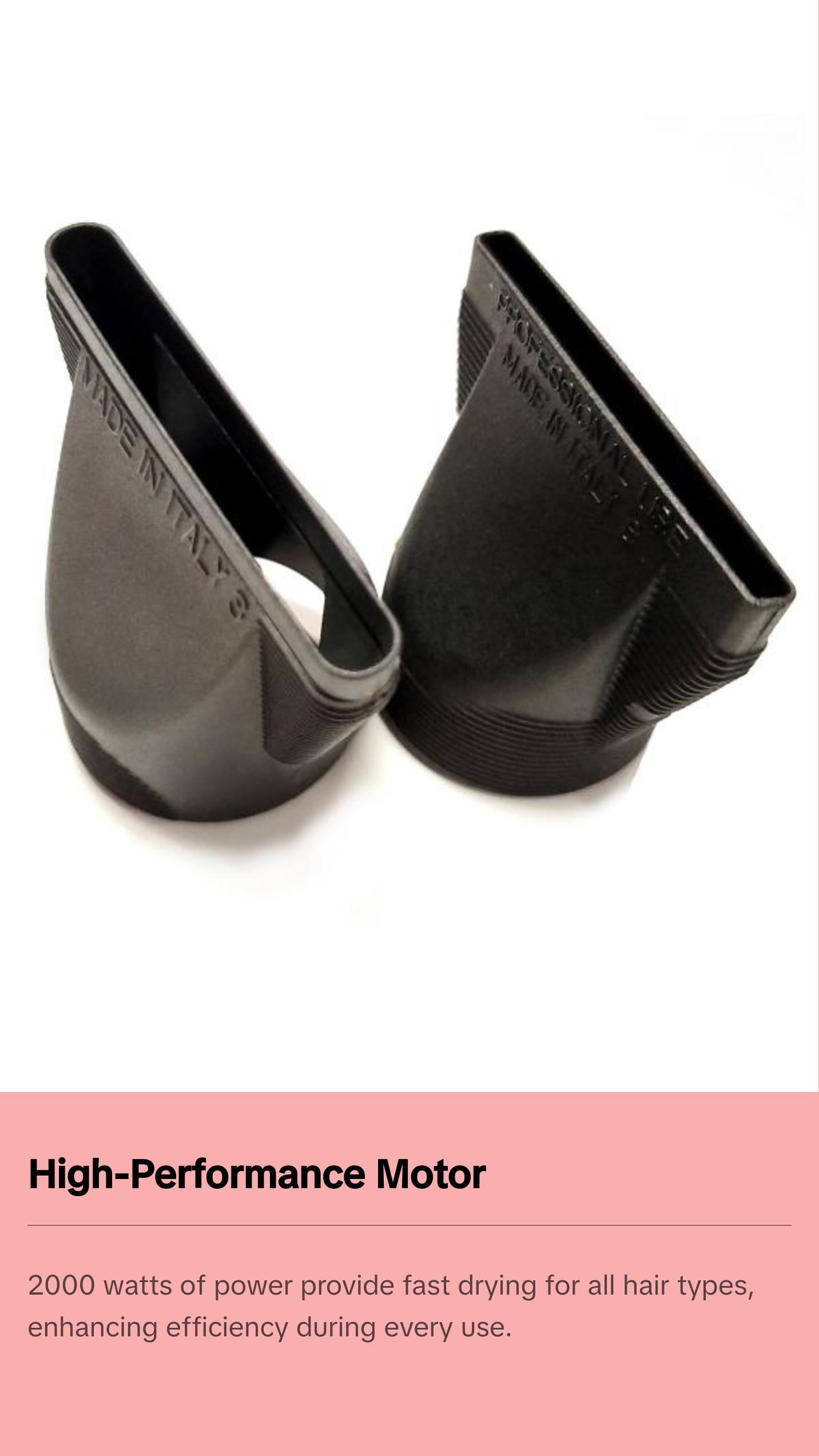 Gamma+ Absolute 2000 Hair Dryer – High Heat & Fastest Drying