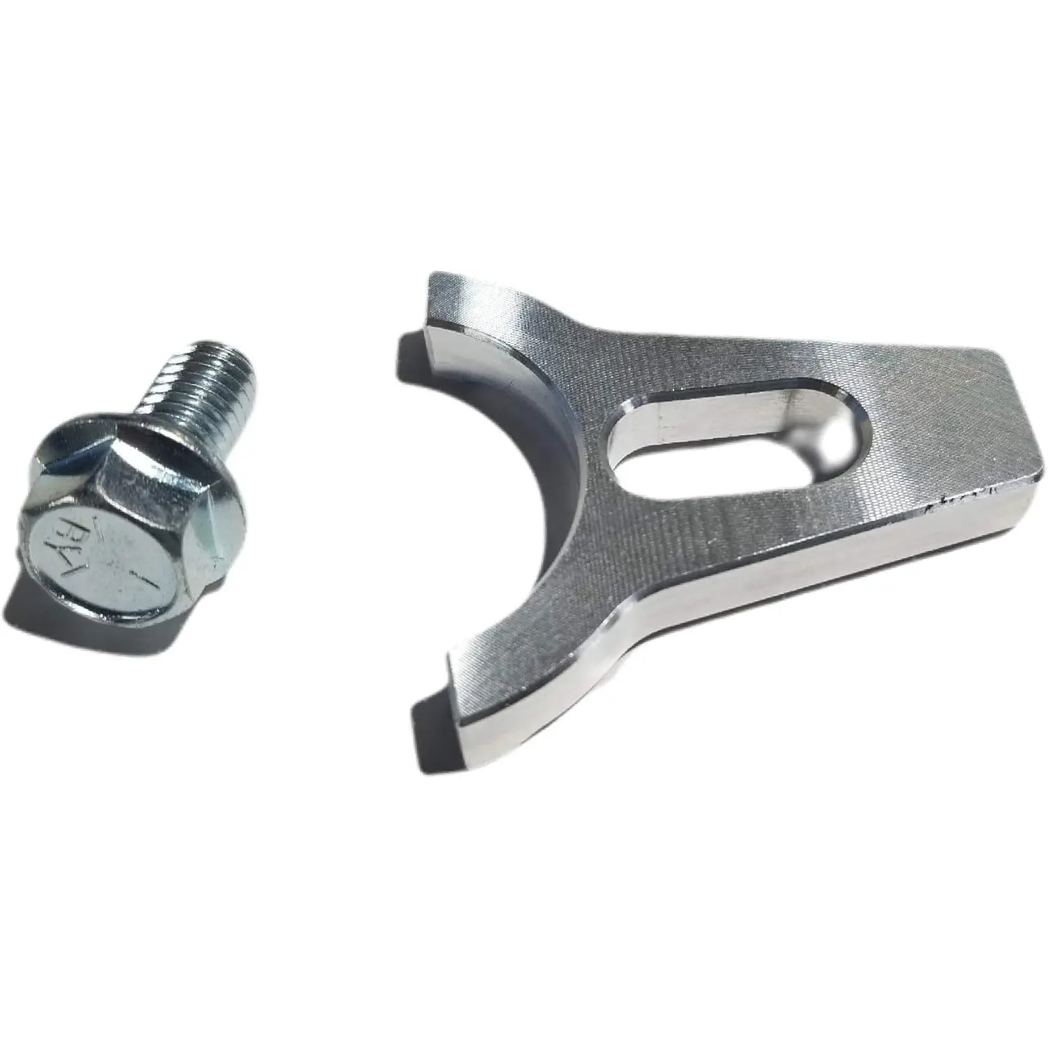 1-Bolt Aircraft Grade Metal Billet Aluminum Distributor Hold Down Clamp Set for Chevy GM V6/V8 SBC BBC HEI Engines, Fits 1955-Current Small/Big Block 283,305,307,327,350,383,400,454,4.3L,5.7L Models, Made in USA